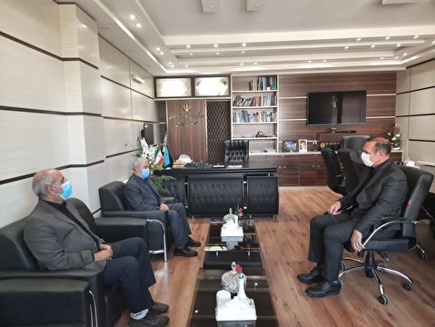 جلسه با مدیرکل محترم تعاون ، کار و رفاه اجتماعی استان اردبیل