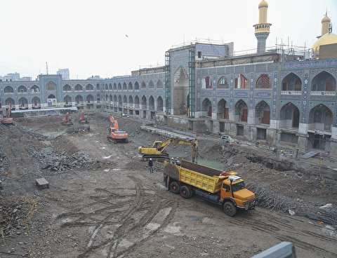 مشارکت خیران ۵ استان در ساخت صحن امام محمد باقر (ع) در کاظمین