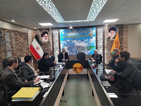 جلسه مشترک شورای صنعت آب و برق استان و ستاد بازسازی عتبات عالیات استان اردبیل