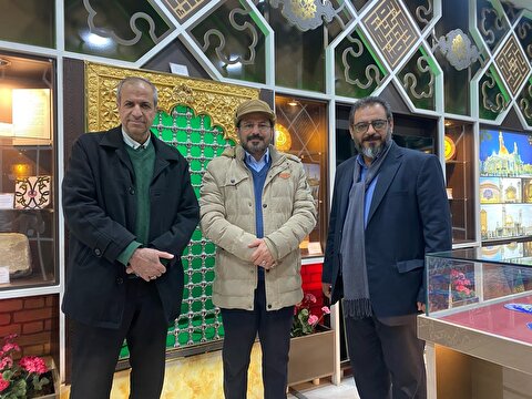 حضور مجری نام‌آشنای رسانه ملی در ستاد توسعه و بازسازی عتبات